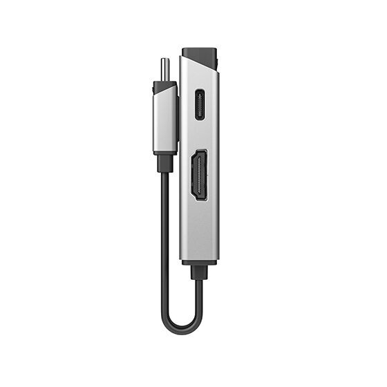 ALOGIC ULCHDPD-SGR laptop dock/port replicator USB 3.2 Gen 1 (3.1 Gen 1) Type-C Silver - image 2