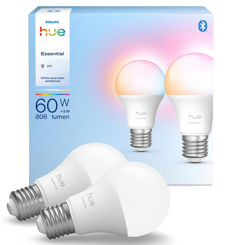 Philips Hue Essential WCA 806 A60 E27 2P EU