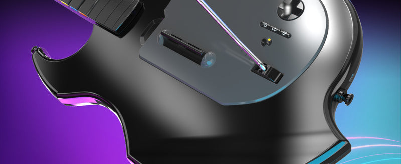 PDP Riffmaster Black, Grey Guitar Analogue / Digital PC, Xbox One, Xbox Series S, Xbox Series X