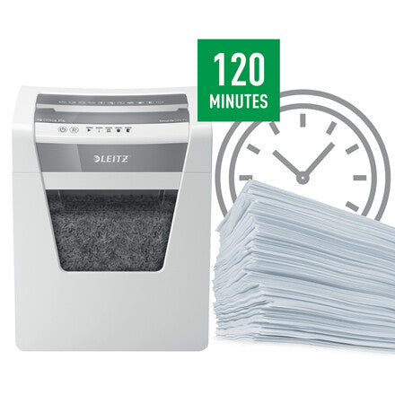 Leitz IQ Office Cross paper shredder Cross shredding 55 dB 22.3 cm White - image 5