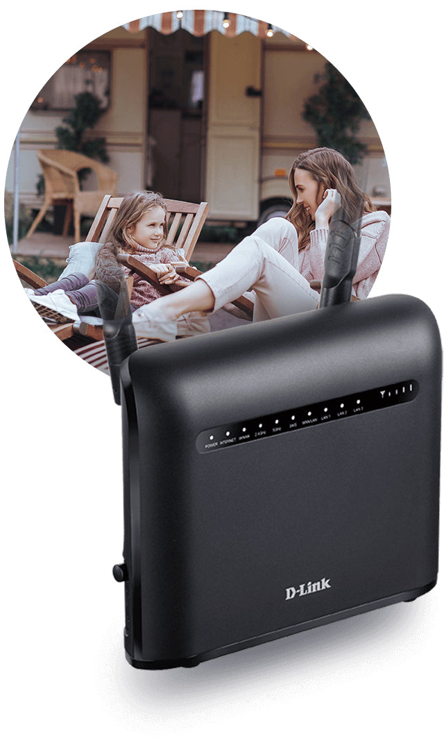 D-Link LTE Cat4 Wi-Fi AC1200 Router