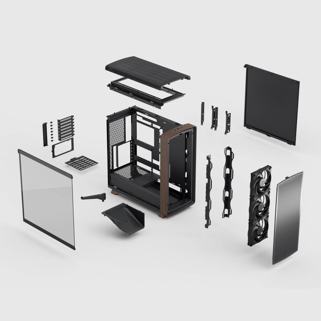 Fractal Design Summit Black TG Light Tint Midi Tower - image 5