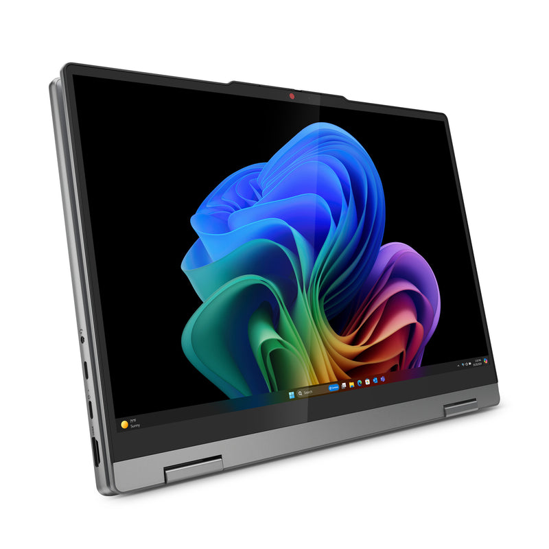 Lenovo IdeaPad 5 2-in-1 14Q8X9 Copilot+ PC Qualcomm Snapdragon X1-26-100 Hybrid (2-in-1) 35.6 cm (14") Touchscreen WUXGA 16 GB LPDDR5x-SDRAM 1 TB SSD Wi-Fi 7 (802.11be) Windows 11 Home English Grey