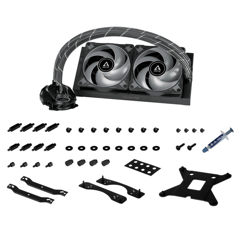 ARCTIC Liquid Freezer II 240 A-RGB Multi Compatible All-in-One CPU Water Cooler with A-RGB