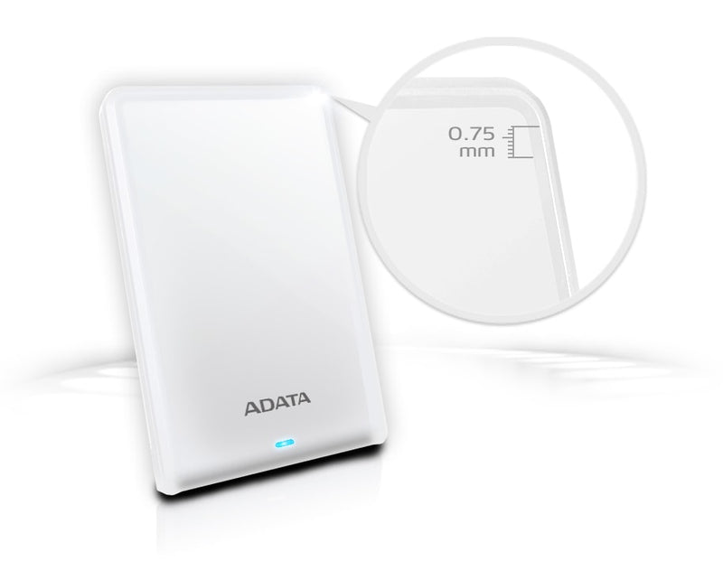 ADATA HV620S external hard drive 2 TB 2.5" Micro-USB B 3.2 Gen 1 (3.1 Gen 1) White