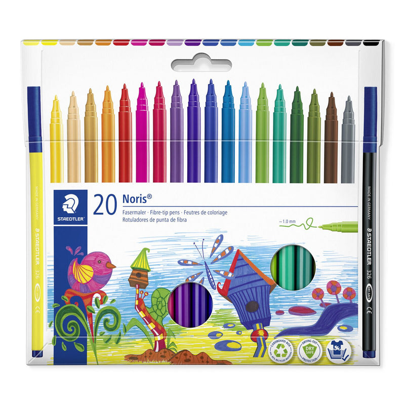 Staedtler 326 C20 permanent marker Bullet tip Assorted colours 20 pc(s)