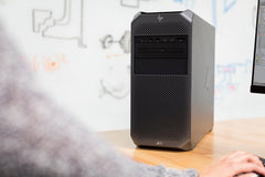 HP Z4 G4 Intel Xeon W W-2223 16 GB DDR4-SDRAM 1.26 TB HDD+SSD Windows 10 Pro Tower Workstation Black