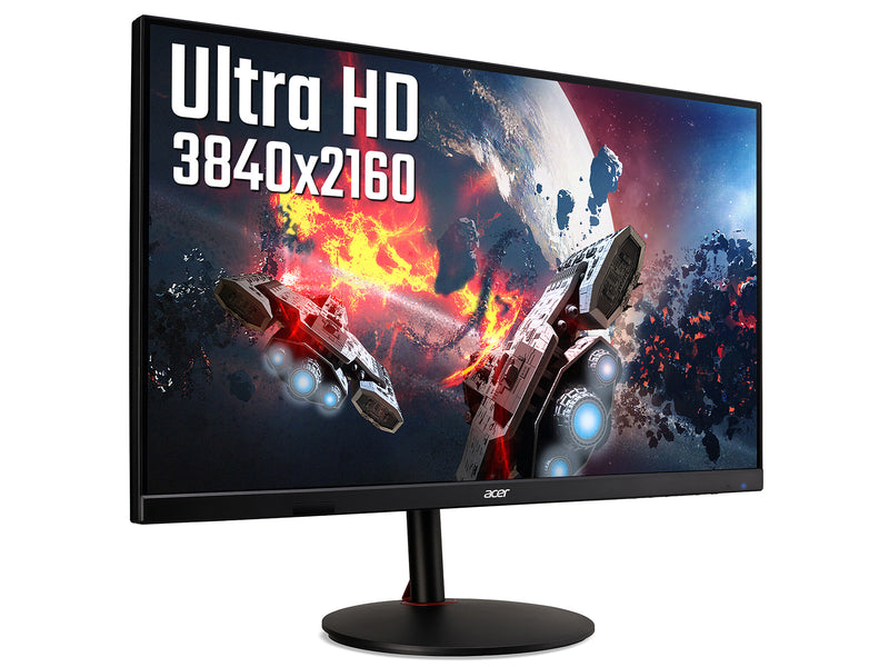 Acer NITRO XV2 Nitro XV322QKKVbmiiphuzx 31.5 inch 4K UHD Gaming Monitor (IPS Panel, FreeSync Premium, 144Hz, 0.5ms, HDR 400, DP, HDMI, USB-C, Black)
