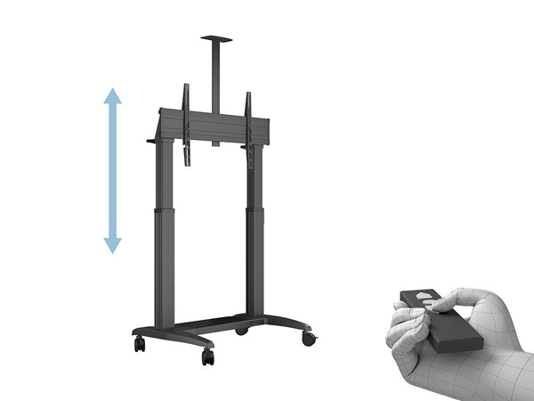 Multibrackets M Motorized Public Floorstand Dual Pillar 180 HD