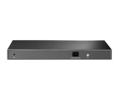 TP-LINK (TL-SF1024) 24-Port 10/100Mbps Unmanaged  Rackmount Switch, Steel Case