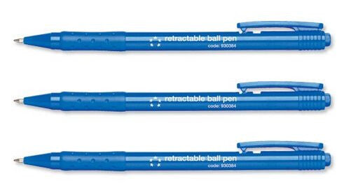 5Star 930384 ballpoint pen Blue 20
