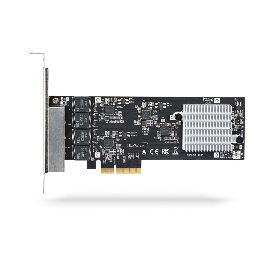 StarTech.com 4-Port 2.5Gbps NBASE-T PCIe Network Card, Intel I225-V, Quad-Port Computer Network Card - image 5