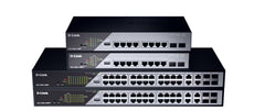 D-Link DSS-200G-28MPP/B network switch Managed L2 Gigabit Ethernet (10/100/1000) Power over Ethernet (PoE)