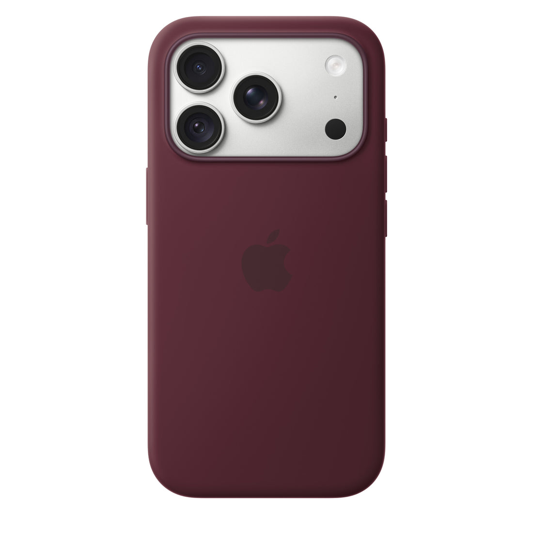 Apple iPhone 18 Pro Silicone Case with MagSafe - Burgundy - image 3