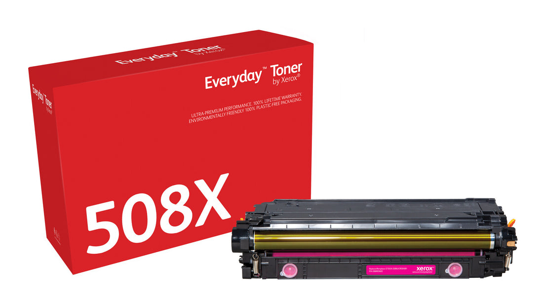 Everyday Magenta Toner by Xerox compatible with HP 508X (CF363X), High capacity
