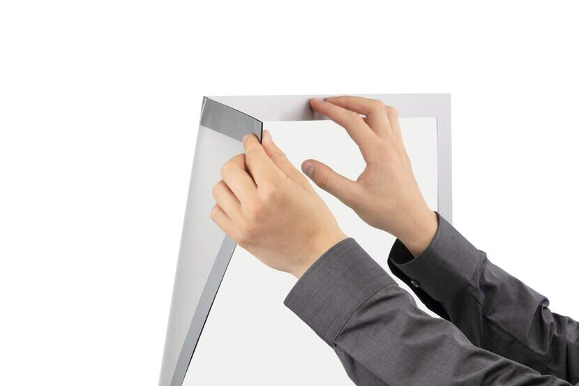 Durable DURAFRAME Sign holder Plastic Silver - image 7