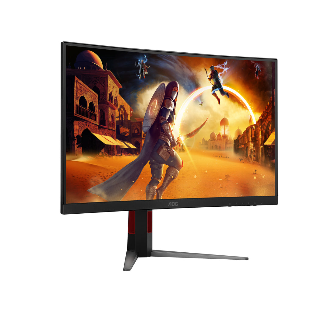 AOC G4 CQ27G4Z2P computer monitor 27" 2560 x 1440 pixels Quad HD LCD Black, Red - image 7