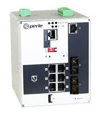 Perle IDS-509F2PP6-C2SD20-XT Managed Gigabit Ethernet (10/100/1000) Power over Ethernet (PoE) White