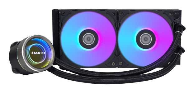 Lian Li GA II Trinity Computer case All-in-one liquid cooler 12 cm Black