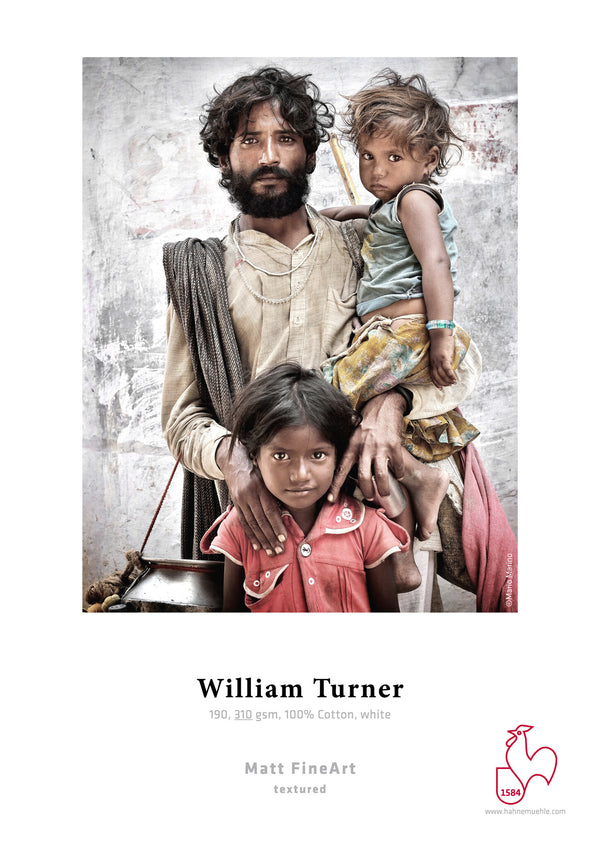 Hahnemühle William Turner A4 (210x297 mm) White Matt