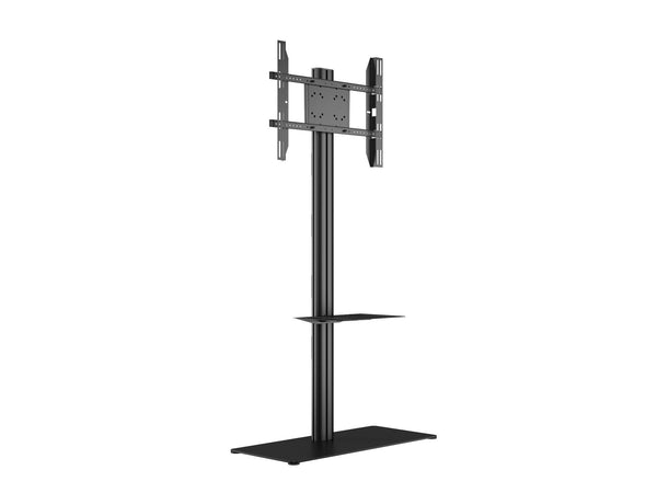 Multibrackets M Display Stand 180 Single Black w Floorbase/Shelf
