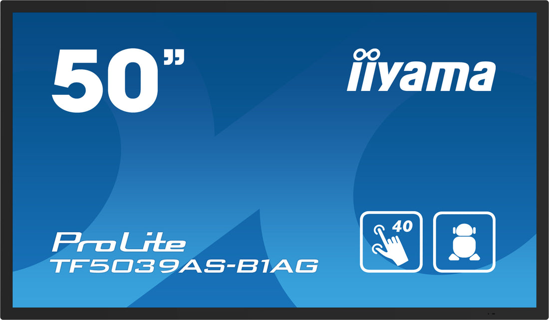 iiyama TF5039AS-B1AG computer monitor 49.5" 3840 x 2160 pixels 4K Ultra HD LED Touchscreen Black - image 2