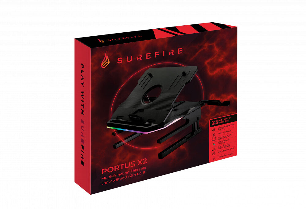 SureFire PORTUS X2 Laptop stand Black 17.3" - image 4
