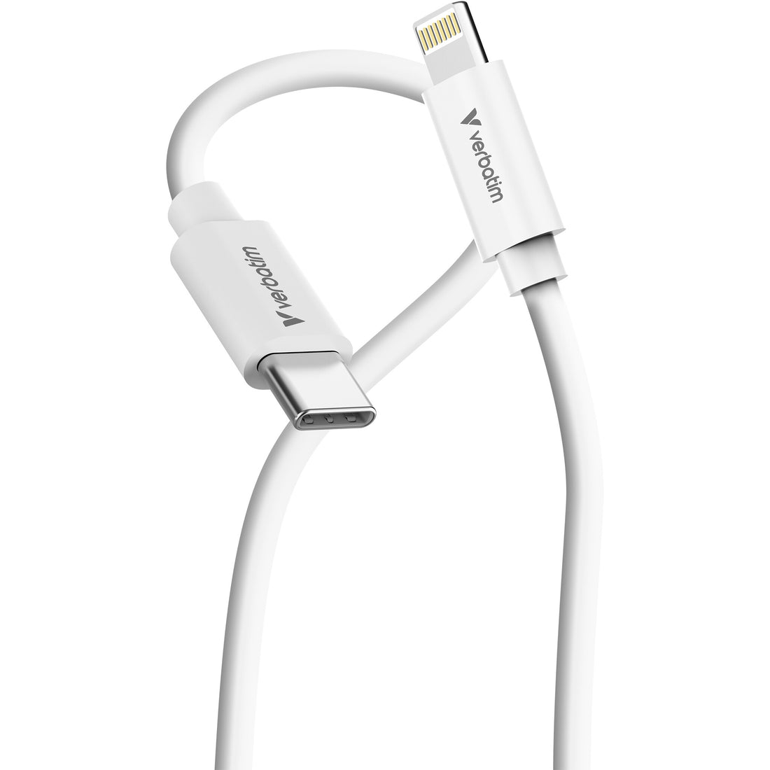 Verbatim Essentials Sync & Charge USB-C to Lightning Cables - image 2