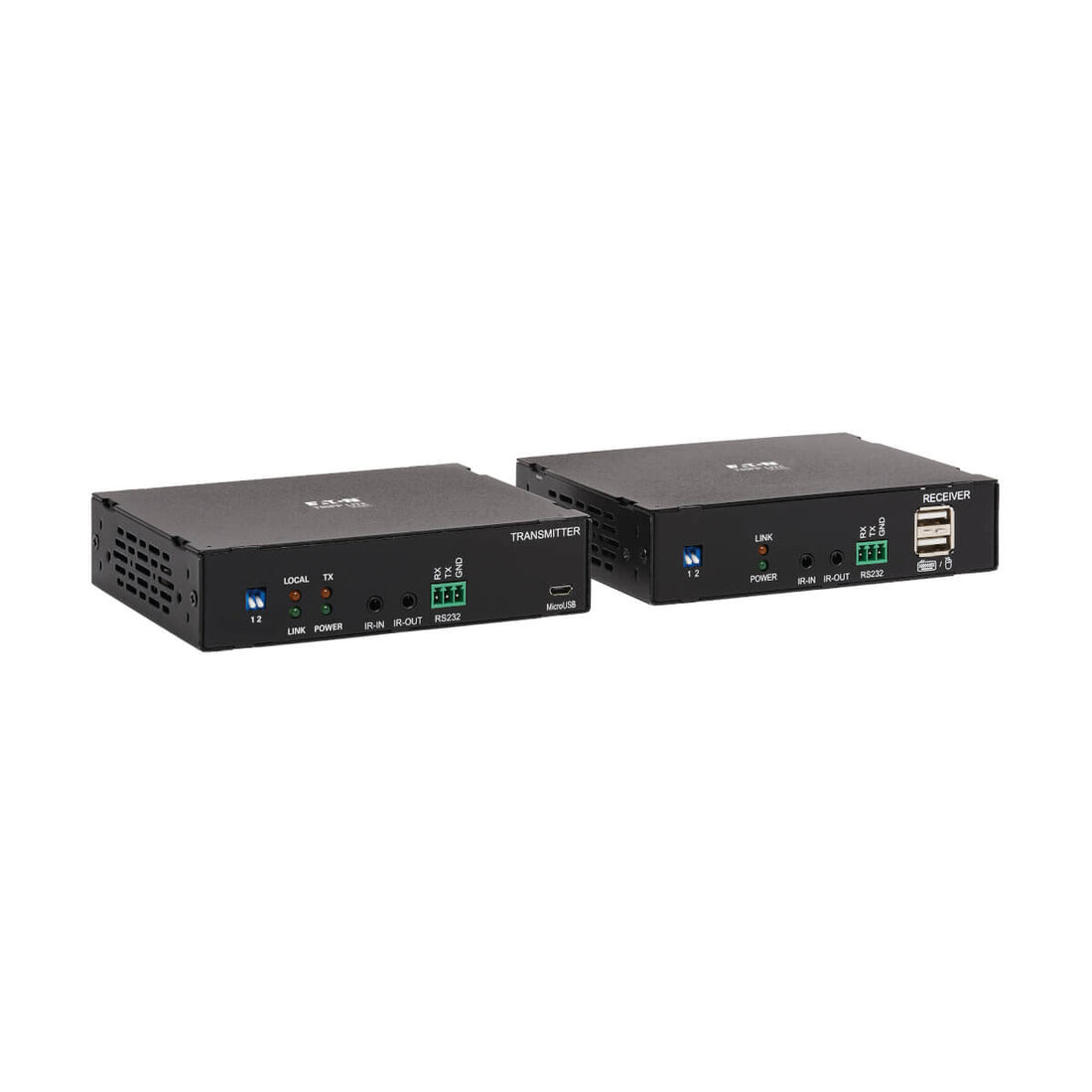 Tripp Lite B127F-1A1-MM-HH HDMI over Fiber Extender Kit, Transmitter/Receiver, 4K 60 Hz, 4:4:4, RS-232, IR
