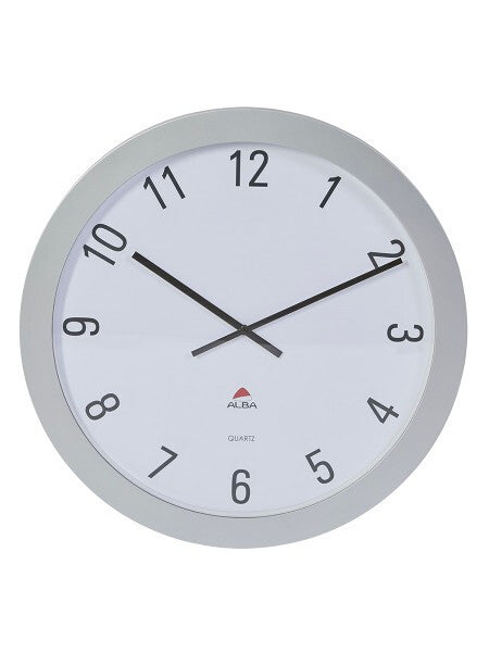 Alba HORGIANT wall/table clock Quartz clock Round Silver