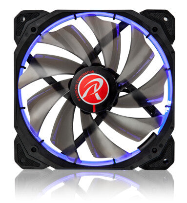 RAIJINTEK AURAS 14 RGB Computer case Fan 14 cm Black