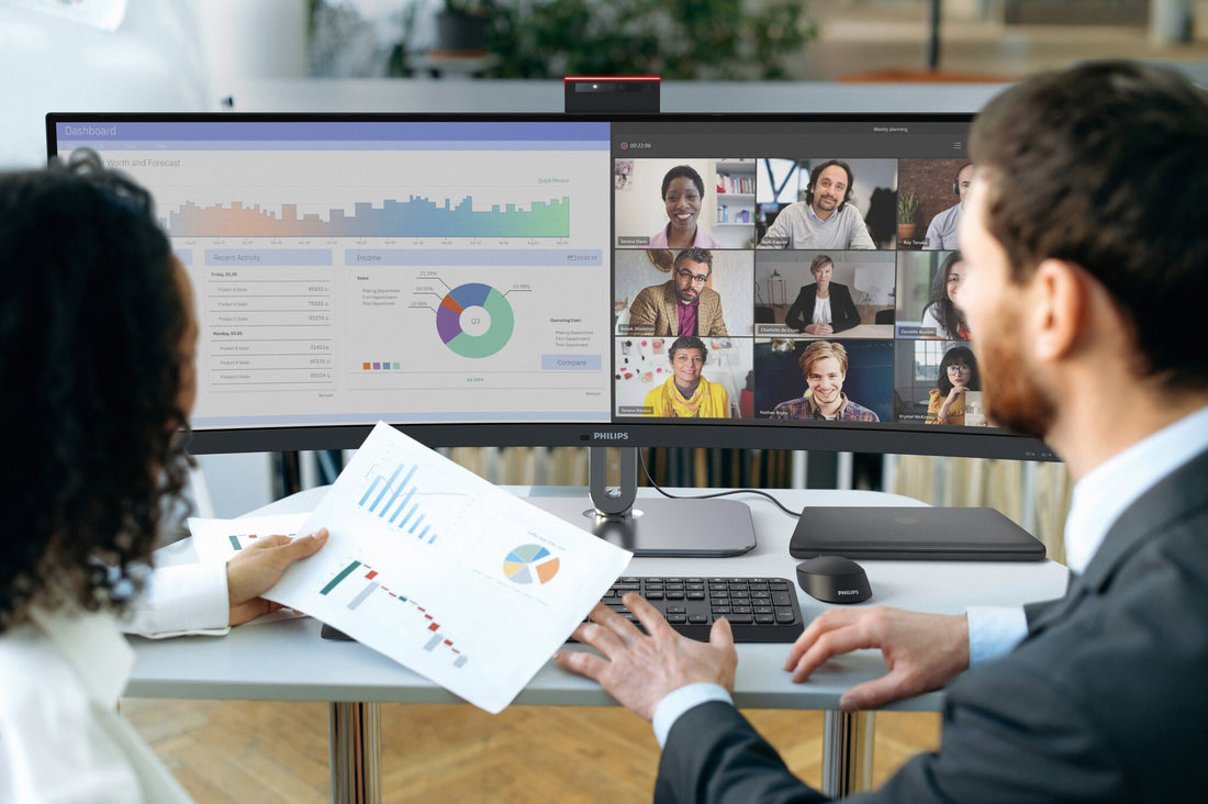 Philips 49B2U6903CH/00 computer monitor 48.8" 5120 x 1440 pixels Dual QHD LCD Grey - image 4