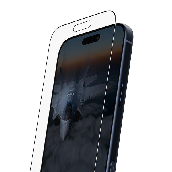 PanzerGlass ® Stealth Screen Protector iPhone 17 Pro Max | Ultra-Wide Fit w. Fastfit in-a-box