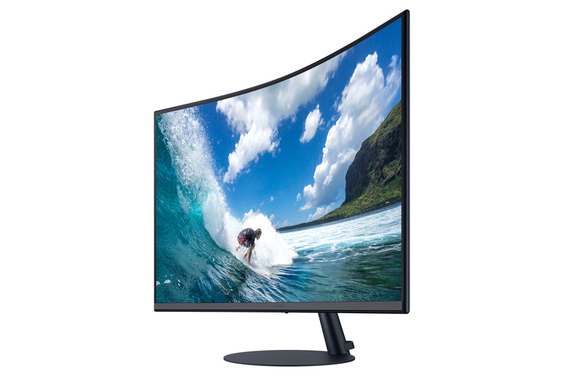 Samsung C24T550FDU LED display 59.9 cm (23.6") 1920 x 1080 pixels Full HD Grey