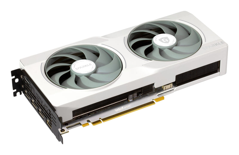 Sparkle Intel Arc B570 GUARDIAN Luna OC, 10GB DDR6 Graphics Card - White