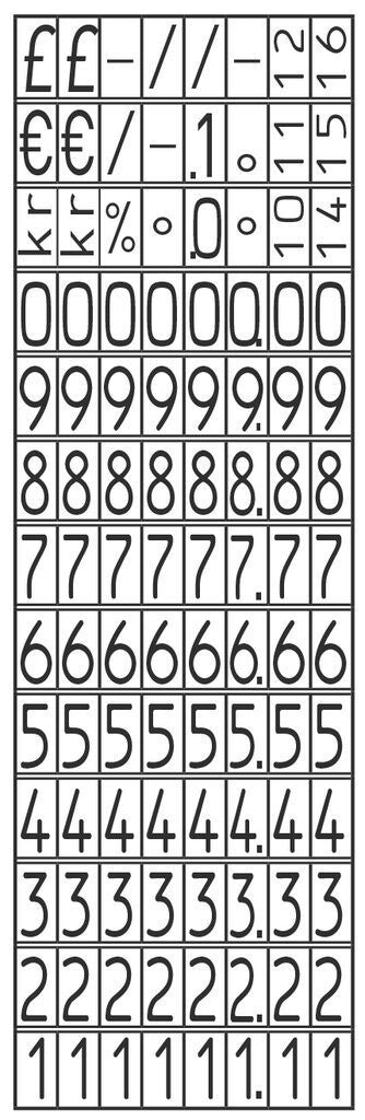 Avery PL1/8 label applying machine Manual label applying machine Black