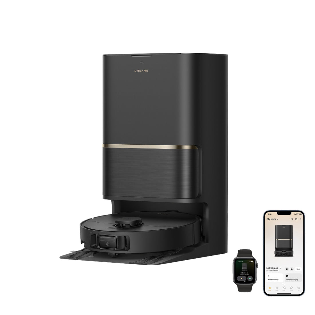 Dreame L50 Ultra AE Black smart robot vacuum & mop
