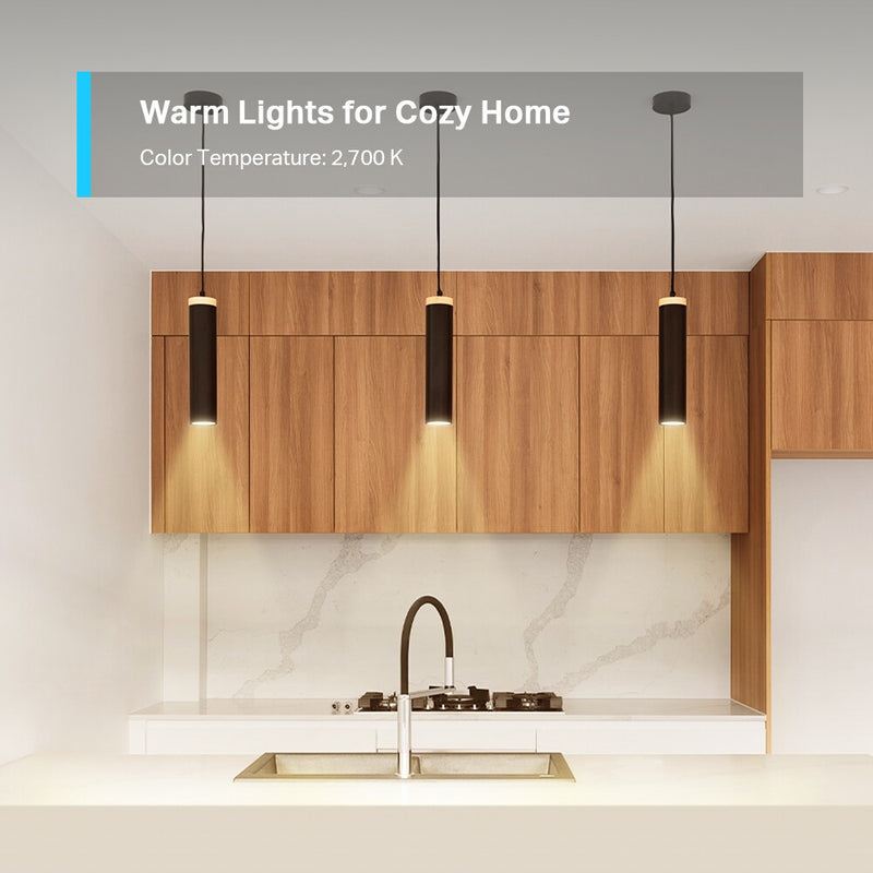 TP-Link Tapo Smart Wi-Fi Spotlight, Dimmable, 4-Pack