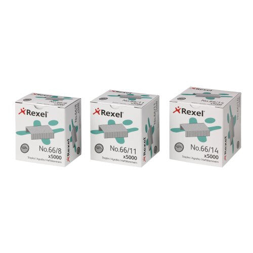 Rexel No. 66/8 Staples (5000) - image 2