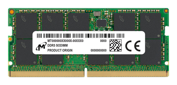 Micron MTC20C2085S1TC56BR memory module 32 GB 1 x 32 GB DDR5 ECC