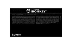 Kingston Technology IronKey 64GB D500S FIPS 140-3 Lvl 3 (Pending) AES-256