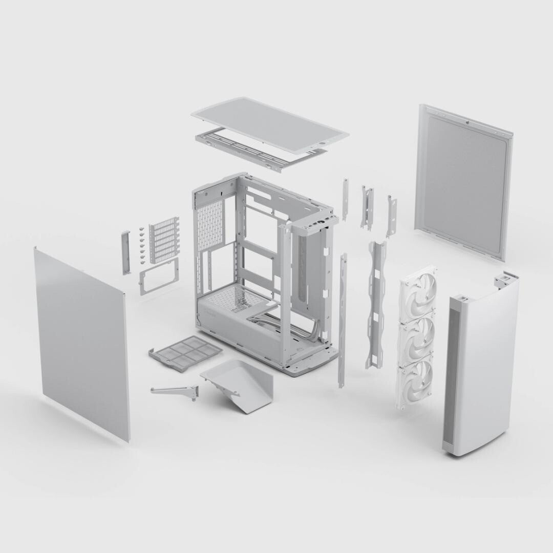 Fractal Design Define One Light Solid Midi Tower White - image 5