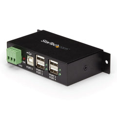 StarTech.com Mountable 4 Port Rugged Industrial USB Hub