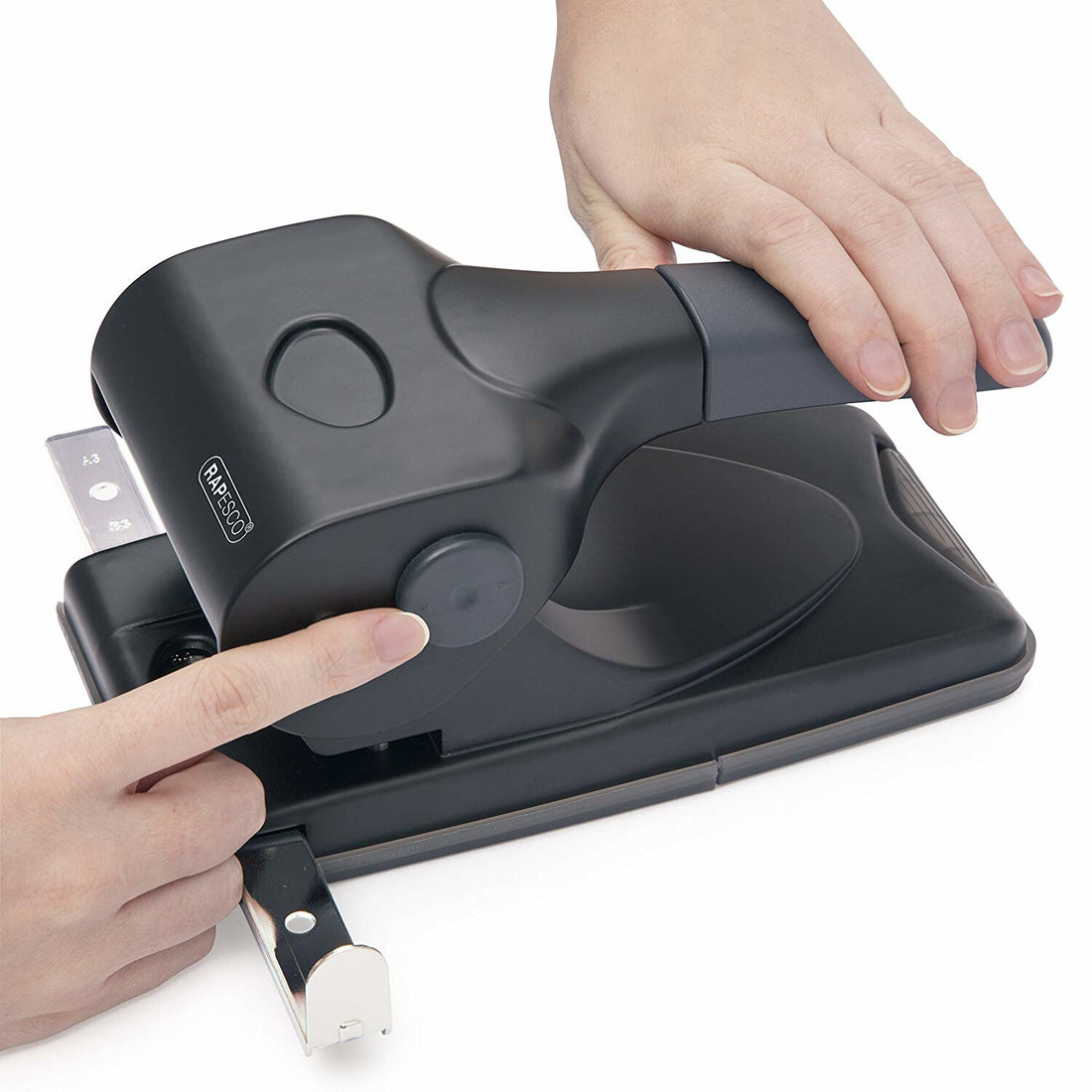 Rapesco ALU 65 Metal hole punch Black - image 4