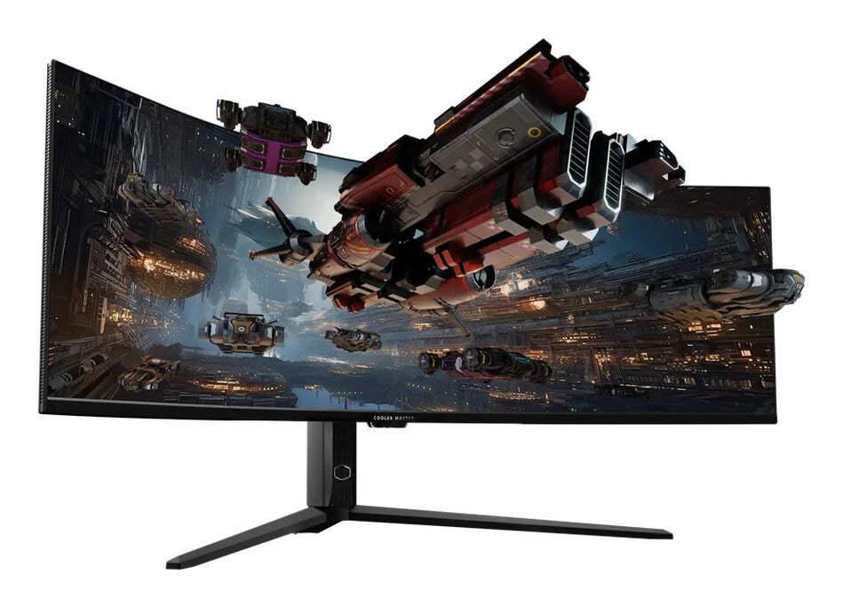 Cooler Master Gaming GP57ZS computer monitor 57" 7680 x 2160 pixels Dual UHD LCD Black - image 3