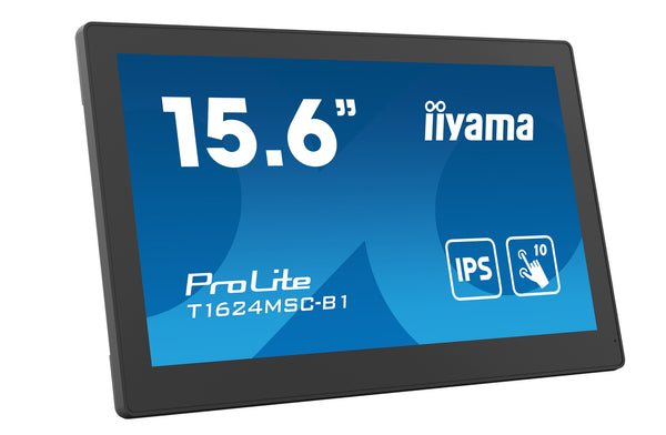 iiyama 15.6" Full HD Touchscreen Monitor (T1624MSC-B1)