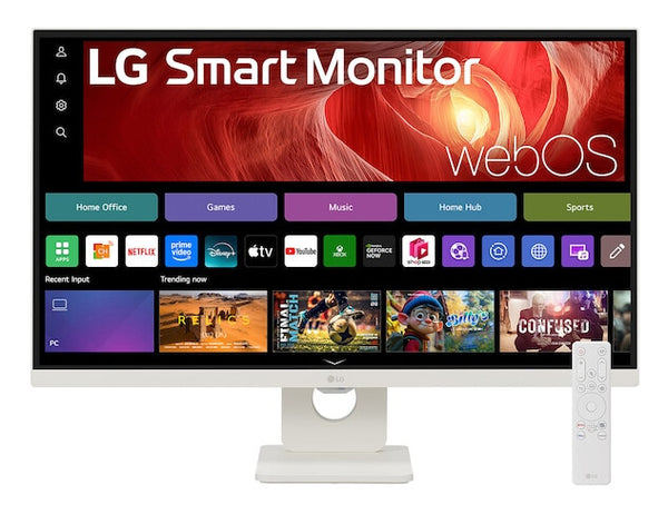 LG 27" 4K UHD Monitor, White (27U731SA-W)