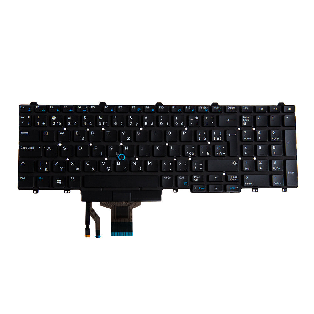 Origin Storage N/B KBD Latitude 5580 CZ/SK Layout 107 Keys Non-Backlit DP