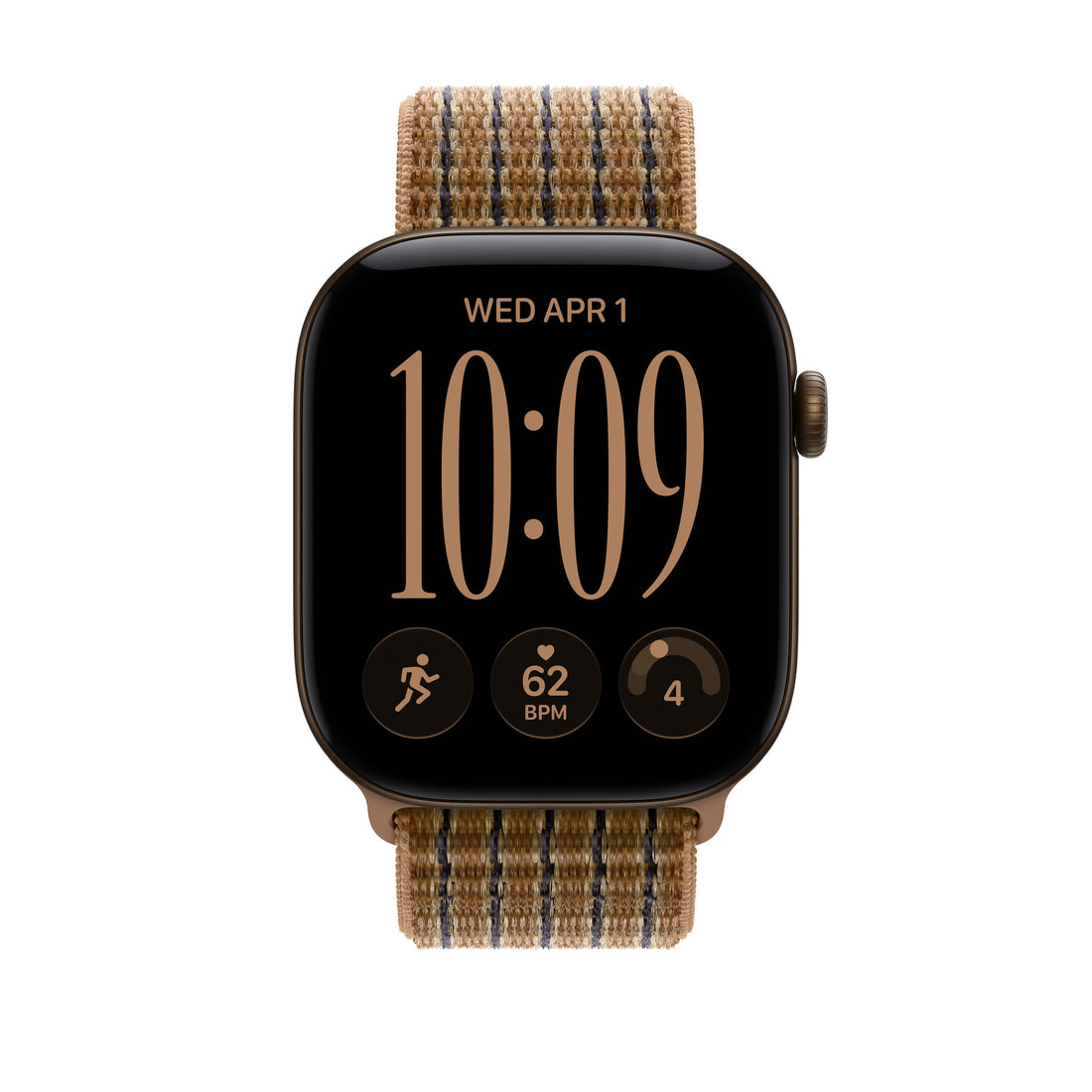 Apple 46mm Light Umber Plaid Sport Loop - image 3