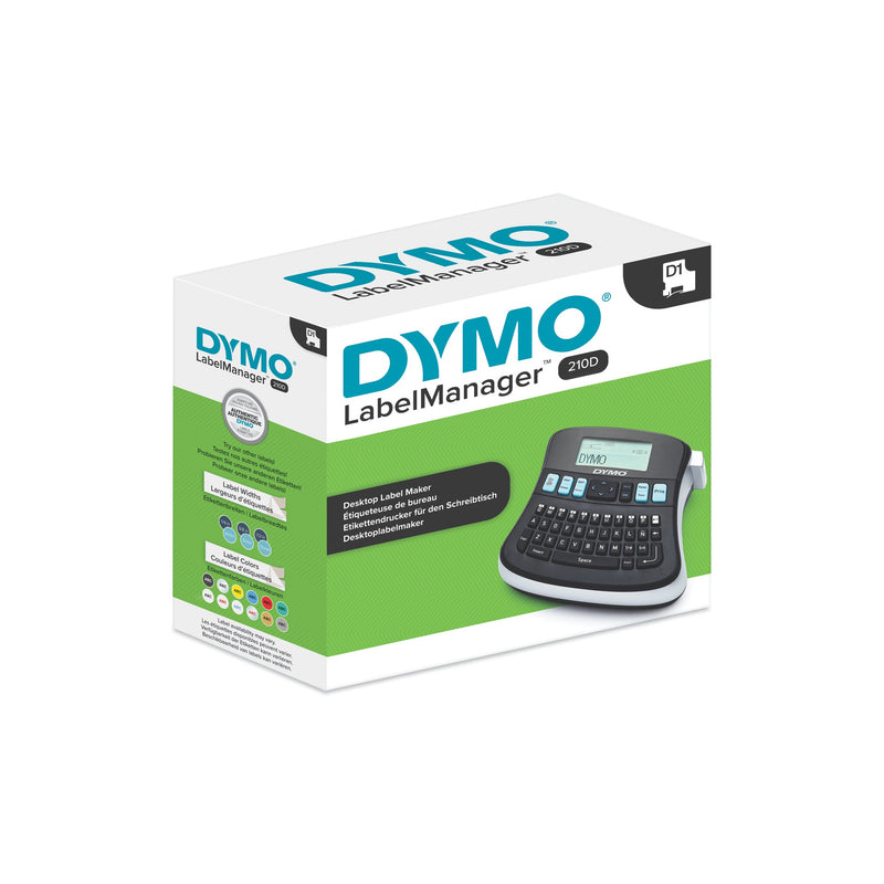 DYMO LabelManager 210D+ Label Maker | Desktop Label Printer | Portable ...